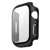 Uniq Legion Apple Watch Case met Gehard glazen screenprotector Apple Watch 7-9 - 45 mm - Midnight Black