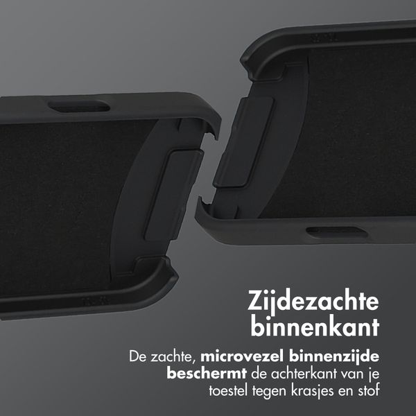 imoshion Color Backcover met afneembaar koord met MagSafe Apple iPhone 17 Pro Max - Zwart
