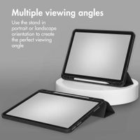Accezz Smart Silicone Book Case Apple iPad Air 11 inch (2026) M4 / (2025) M3 / (2024) M2 / Air 5 (2022) / Air 4 (2020) - Black