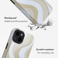 Selencia Vivid Back Cover with MagSafe Apple iPhone 13 - Desert Waves Beige