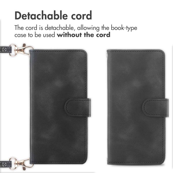 imoshion Bookcase with Strap Apple iPhone 12 (Pro) - Black