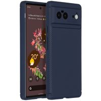 imoshion Carbon Softcase Backcover Google Pixel 6 - Blauw