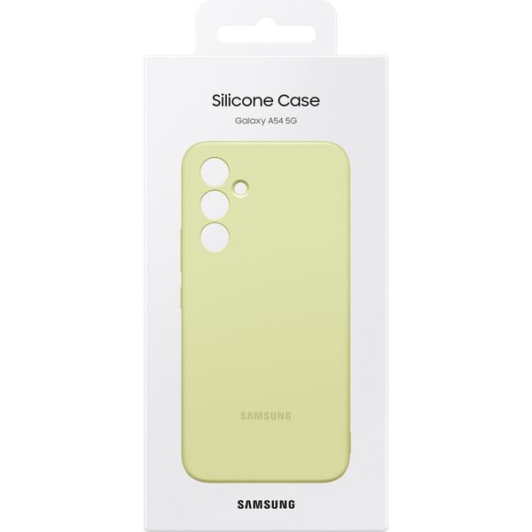 Samsung Originele Silicone Backcover Samsung Galaxy A54 (5G) - Lime