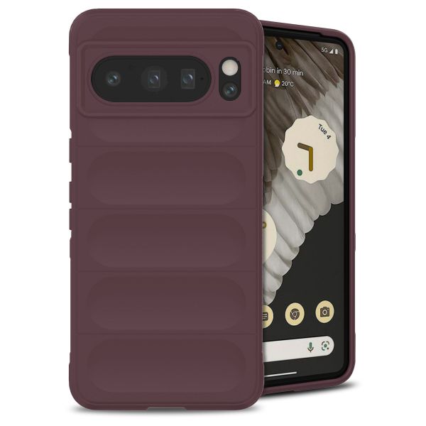 imoshion EasyGrip Backcover Google Pixel 8 Pro - Aubergine