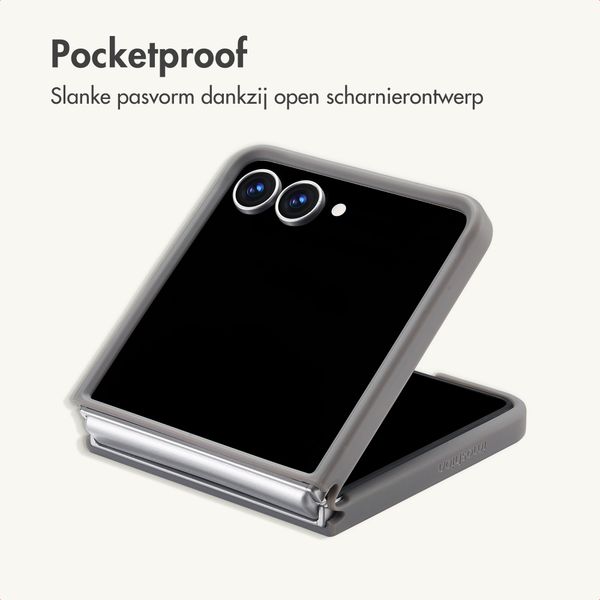 imoshion Color Guard Backcover Samsung Galaxy Z Flip 8 - Grijs