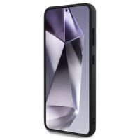 Guess 4G Metal Logo Glitter Backcover Samsung Galaxy S25 Plus - Roze