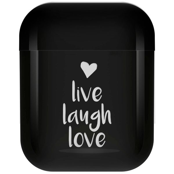 imoshion Design Hardcover Case Apple AirPods 1 / 2 - Live Laugh Love