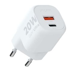 Xtorm Snellader | Ultra Wall Charger GaN2 - USB-C 20 Watt + USB-A 18 Watt