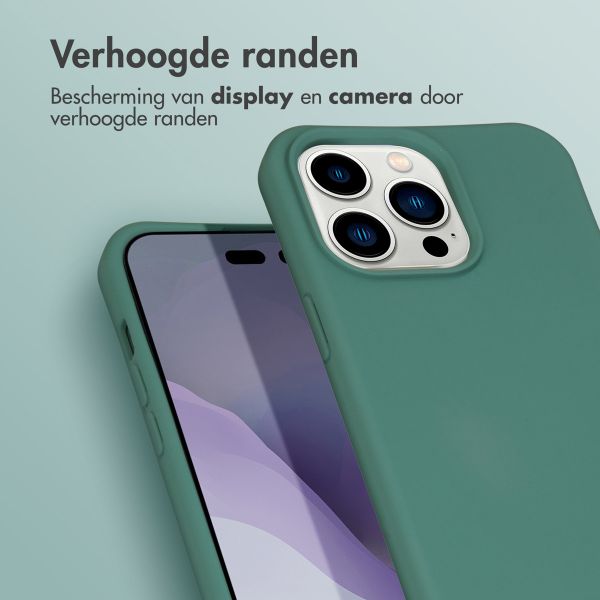 imoshion Color Backcover met afneembaar koord iPhone 14 Pro Max - Donkergroen