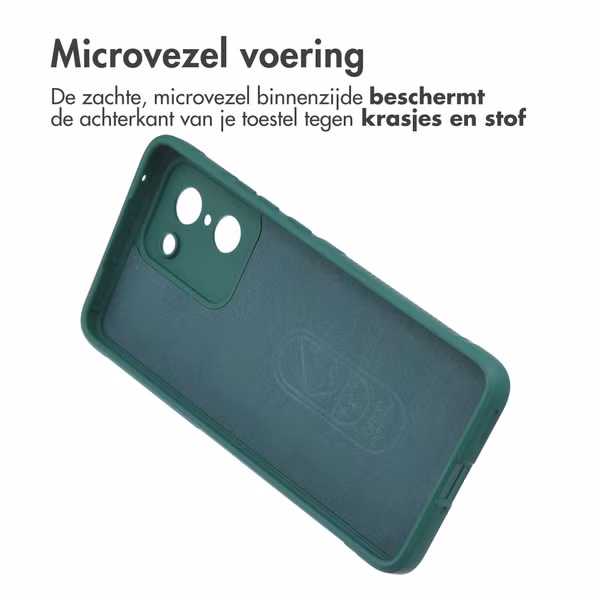 imoshion EasyGrip Backcover OnePlus Nord CE5 - Donkergroen