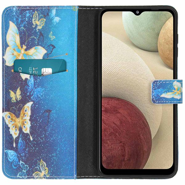 imoshion Design Softcase Bookcase Samsung Galaxy A12