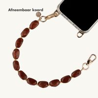 Selencia Satin Crush Polskoord - Brown