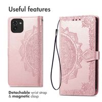 imoshion Mandala Bookcase Samsung Galaxy A03 - Rosé Goud