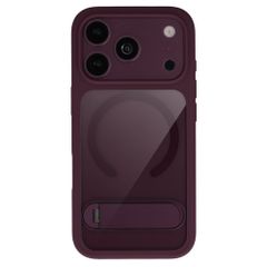Accezz Hold Backcover met MagSafe Apple iPhone 18 Pro / 17 Pro - Dark Cherry