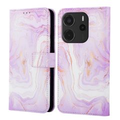imoshion Design Bookcase Xiaomi Redmi Note 14 (4G) - Purple Marble