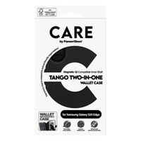 CARE by PanzerGlass Tango 2 in 1 Wallet Case MagSafe Samsung Galaxy S25 Edge - Transparant