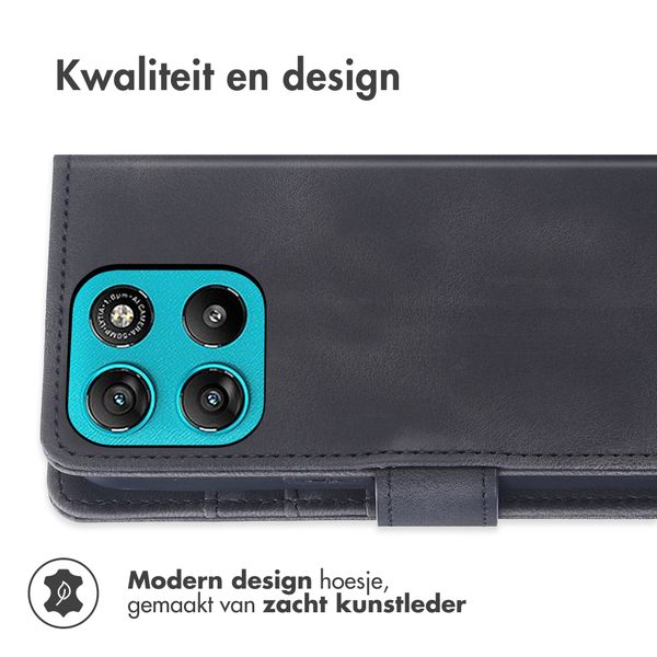 imoshion Bookcase met koord Motorola Moto G77 - Zwart