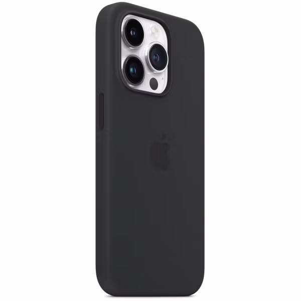 Apple Silicone Backcover MagSafe Apple iPhone 14 Pro - Midnight