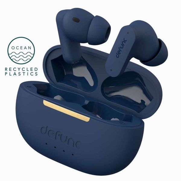 Defunc True ANC Earbuds - Draadloze oordopjes - Bluetooth draadloze oortjes - Met ANC noise cancelling functie - Blue