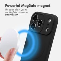 imoshion Colour Back Cover with MagSafe Apple iPhone 17 Pro - Black