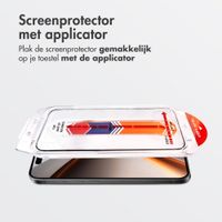 Accezz Gehard Glas Screenprotector + Applicator Apple iPhone Duo
