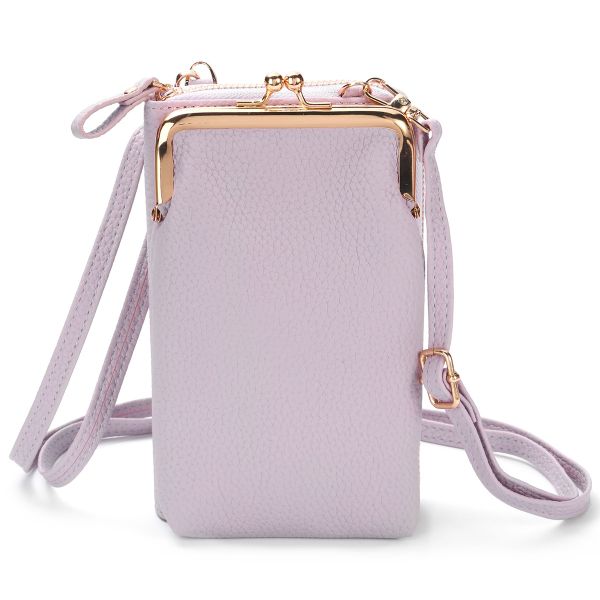 imoshion Vegan Lederen Telefoontasje Crossbody - Paars