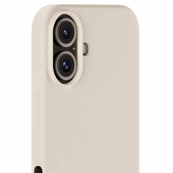 Holdit Silicone Case Apple iPhone 16 - Light Beige