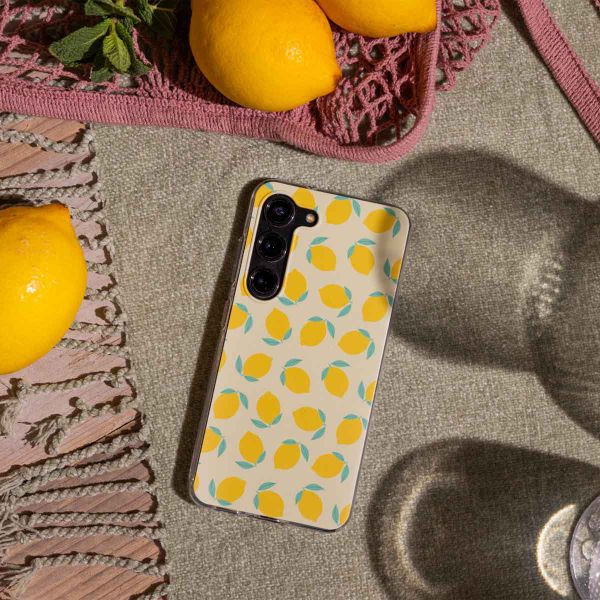 imoshion Design hoesje Samsung Galaxy S24 FE - Citrus Dream