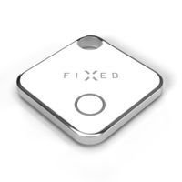 Fixed Tag - Bluetooth Tracker voor iOS - 4 pack - Zwart / Wit