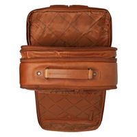 The Chesterfield Brand Jamaica Laptop rugzak 15-15.6 inch - Echt leer - Cognac