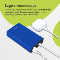 imoshion Ultra Series Aluminium | Powerbank 20.000 mAh - Snelladen tot 33 watt - Cobalt Blue