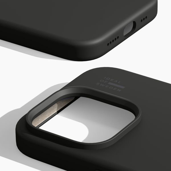 iDeal of Sweden Silicone Case met MagSafe Apple iPhone 14 Pro - Black