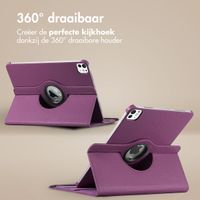 imoshion 360° draaibare Bookcase iPad Pro 11 (2020) / iPad Pro 11 (2022) / Pro 11 (2021) - Paars