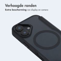 imoshion Transparante Bookcase met MagSafe Apple iPhone 17 - Zwart