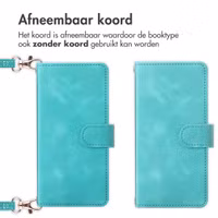 imoshion Bookcase met koord Samsung Galaxy A15 (5G/4G) - Turquoise