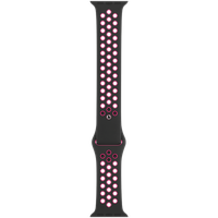 Apple Nike Sport Band Apple Watch | 38/40/41/42 mm - Maat S/M/L - Black / Pink Blast