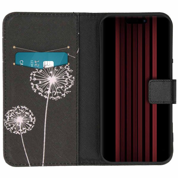 imoshion Design Softcase Bookcase iPhone 15 - Dandelion