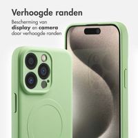 imoshion Color Backcover met MagSafe iPhone 15 Pro Max - Groen