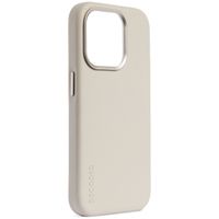 Decoded Leather Backcover MagSafe iPhone 15 Pro - Clay