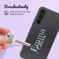 Hoesje met eigen foto en/of tekst Samsung Galaxy A54 (5G) - Naam