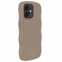 Holdit Wavy Case Apple iPhone 12 (Pro) - Mocha Brown