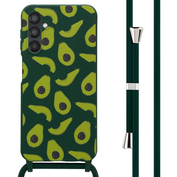 imoshion Siliconen design hoesje met koord Samsung Galaxy A25 (5G) - Avocado Green