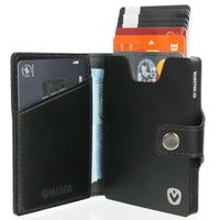 Valenta Card Case Wallet - Black