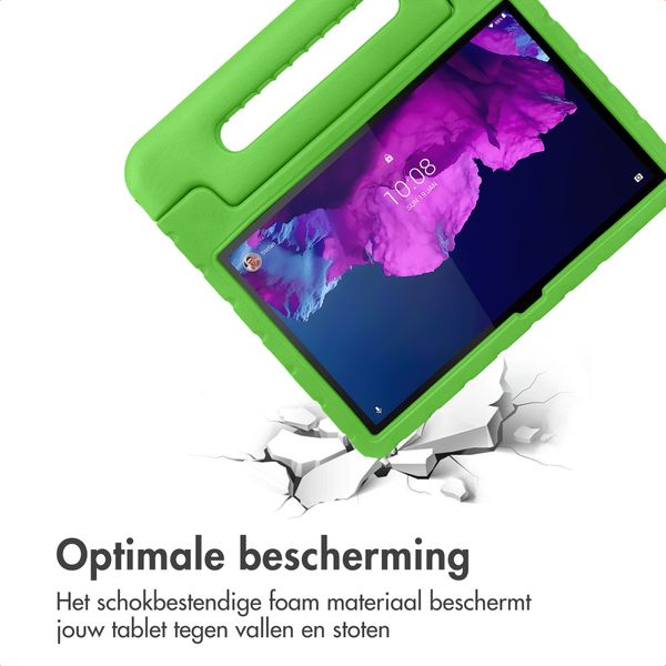 imoshion Kidsproof Backcover met handvat Lenovo Tab P11 / P11 Plus - Groen
