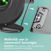 imoshion QuickFit® Siliconen bandje  - Garmin 26 mm aansluiting - Grijs