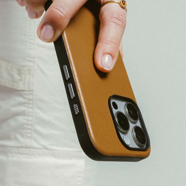 Nomad Modern Leather Case iPhone 16 Pro Max - English Tan