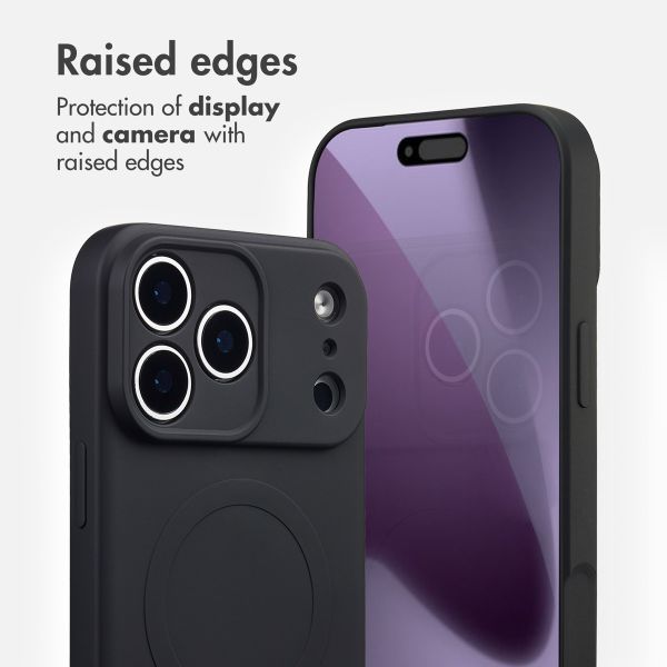 imoshion Colour Back Cover with MagSafe Apple iPhone 17 Pro Max - Black