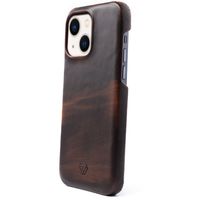 Wachikopa Full Wrap Backcover iPhone 13 - Dark Brown