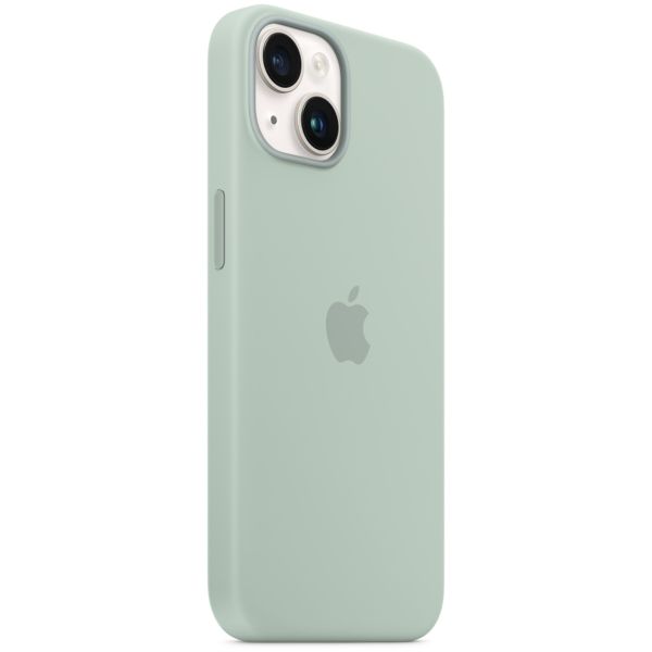 Apple Silicone Back Cover with MagSafe Apple iPhone 14 - Succulent