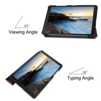 Stand Bookcase Samsung Galaxy Tab A 8.0 (2019) - Zwart